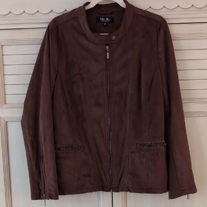Women's Chocolate Jacket By Santa Fe Apparel